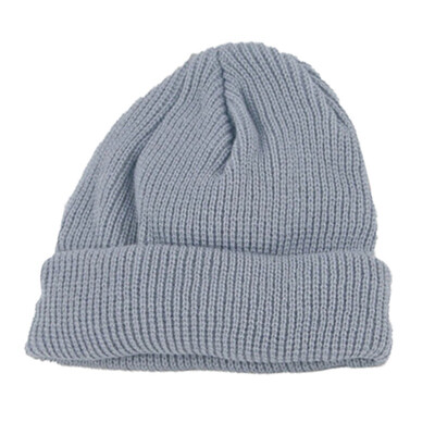 

Wool Caps Winter Kids Boys Girls Hat Cute Autumn Winter Warm Kids Baby Solid Print Hats