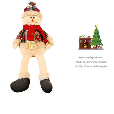 

Tailored Christmas Santa Claus Snowman Deer Stuffed Toys Plush Toy Doll Christmas gift