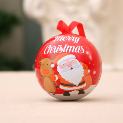 

Tailored Children Christmas Gifts Iron Storage Jar Box Candy Box Home Decor