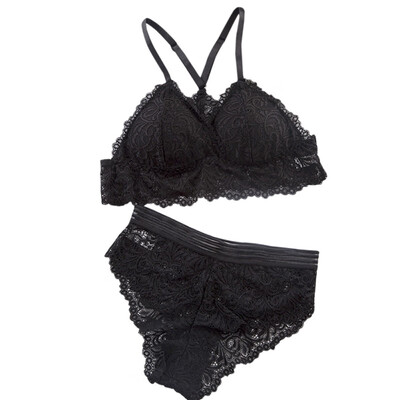 

Push Up Bra Set Sexy Lingerie Underwear Women Panties And Bralette Underclothes Female Underwear Lace Bralet Set New