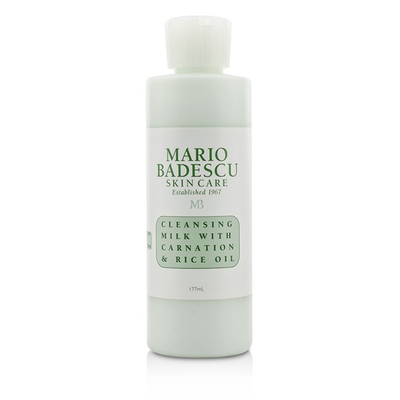 

MARIO BADESCU - Cleansing Milk With Carnation & Rice Oil - For Dry Sensitive Skin Types 177ml6oz