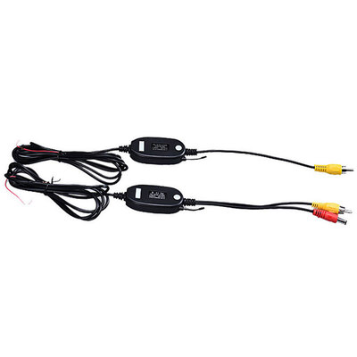 

Wireless Kit RCA AV AVIN Video Transmitter Receiver DVD GPS Car Rear View Camera Reverse Trigger Line
