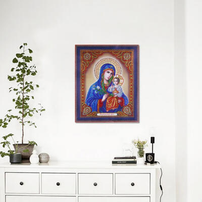 

DIY 5D Crystal Painting Crystal Rhinestone Concise Personality Embroidery Pictures Arts Craft for Home Decor Cartoon Human1