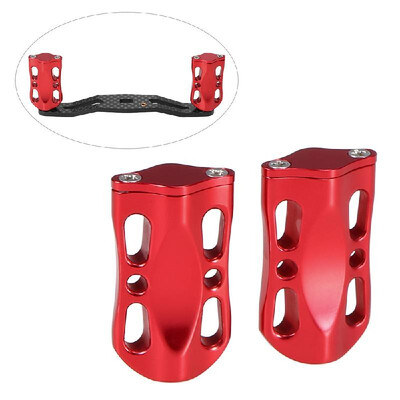 

Lixada Fishing Reel Rocking Handle Replacement Parts Baitcasting Reel Handle Grips Lightweight Metal Fishing Reel Accessories
