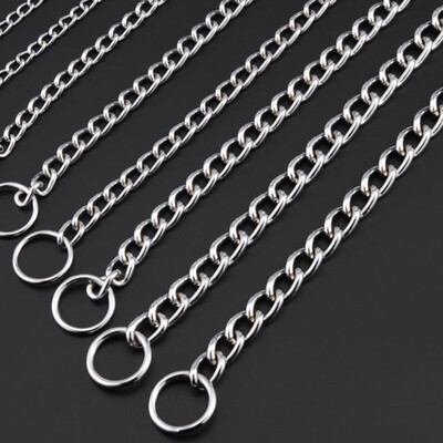

Dog Training Collar Chain Adjustable Pet Supply Metal Dog Collar Pet Supplies Trend