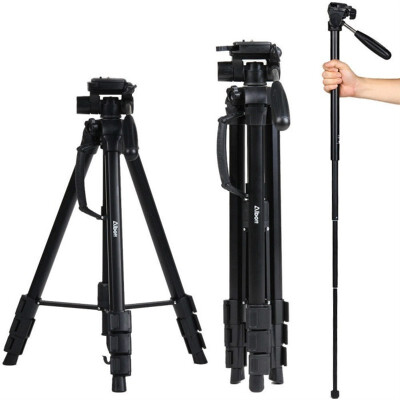 

Professional Camera Tripods Portable Adjustable Aluminum Stand for Travel Lightweight Tripode stativ for Digital Camera SLR DSLR