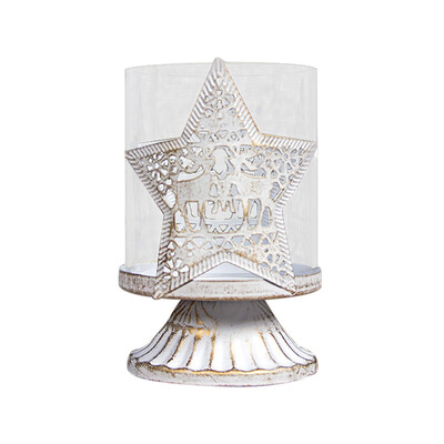 

Tailored Christmas Ornaments Christmas Candlestick Candle Holder Gift Home Decor
