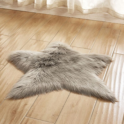 

Star Rug Kids Children Anti-Skid Fluffy Area Home Bedroom Floor Door Fur Carpet Mats Rugs