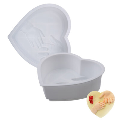 

Parent-Child Love Silicone Cake Mold Heart-Shaped Mousse Mold Baking Tool Decoration