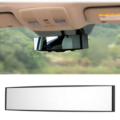 

1Pc Car Truck Wide Curve Anti-Glare Clip On Rear View Mirror Universal 270mm
