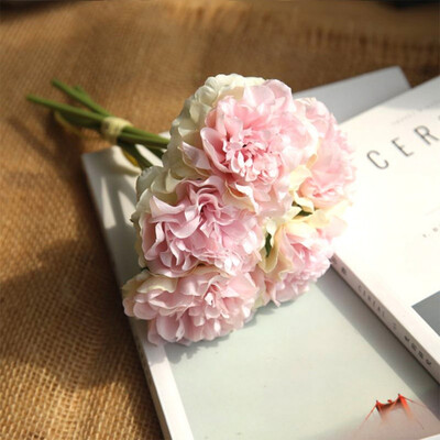 

Silk Hydrangea Flower Artificial Peony Household Table Decoration Festive Party Supplies