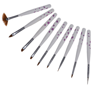 

〖Follure〗9Pcs Nail Art Designer Pen Nail Tools