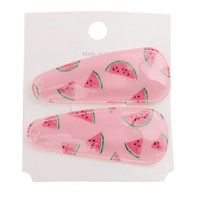 

Children Concise Casual All-match Fruit Pattern Hair Clip Baby Girls Hair Clip Girl Hair Decoration