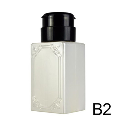 

B type air pump dispenser nail tool bottle liquid alcohol remover cleaner can fill container 200ml