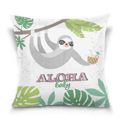 

ALAZA 16 X 16 inch Pillow Case Decorative Cushion Cover Aloha Baby Pattern Pillowcase