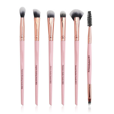 

6pcs Eye Makeup Brush Set Eyeshadow Brush Eyebrow Brush Eyelash Brush Professional Makeup Brush