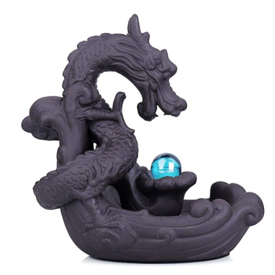 

Dragon Home Fragrance Stand Incense Burner Holder Censer Incense Burner Holder Backflow Chinese Culture Decoration Craft Gifts