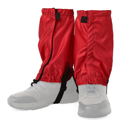 

1 Pair Water Resistant Leg Gaiters Women Men Low Gaiters Leg Cover Protection Guard for Camping Walking Hiking Climbing