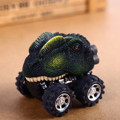 

〖Follure〗Childrens Day Gift Toy Dinosaur Model Mini Toy Car Back Of The Car Gift