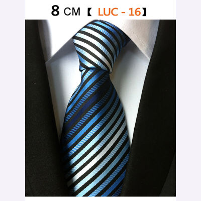 

18 Style Striped Neck Ties for Mens Wide Neckties Wedding Suits Silk Business Corbatas Formal Party Tie P2