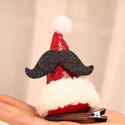 

Christmas HatTree Hair Clip Accessories Festival Headdress Sequins Cartoon Hair Clip For Kids And Adults Kids Gifts Party Decor