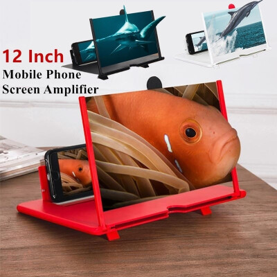 

12 Inch 3D High Definition Phone Screen Amplifier Magnifier Eye Protection Display Holder Stand