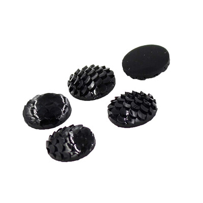 

40 Fashion Fish Scale Style Flat Back Resin For Bracelet Earrings Accessories