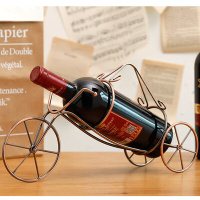 

Toponeto Metal Wine Rack Stand Bottle Holder Storage Wedding Party Decor Ornament Gift