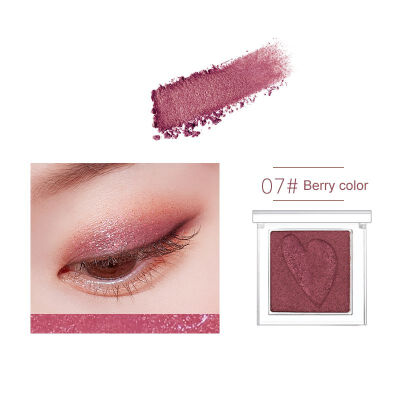 

Eye Beauty Glazed Single Eye Shadow Waterproof Non-dizzy Dyeing Lasting Colorfast Matte Shimmer Eyeshadow Makeup Pallete