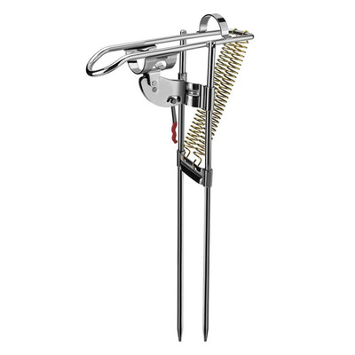 

Fishing Rod Holder Automatic Double Spring Angle Pole Fish Pole Bracket Standard 453g Carp Fishing Gear Pesca
