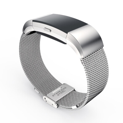 

〖Follure〗Milanese Stainless Steel Watch Band Strap Bracelet For Fitbit Charge 2 BK