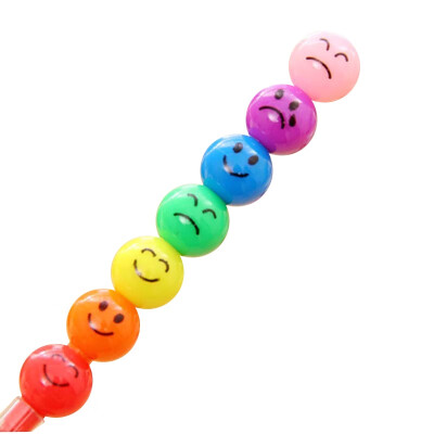 

5pcsSet 7 Color Drawing TOYS Cute Smile Face Crayons Baby Childrens Toy For Creativity Education Toys Gift
