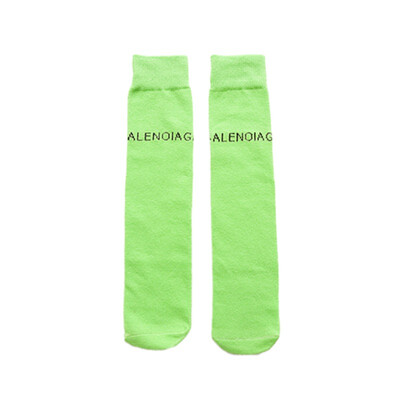 

Girls Kids Toddler Middle Knee High Socks Colours Cotton Baby Girl Socks Letter Print Solid Princess Socks 3-12 Y
