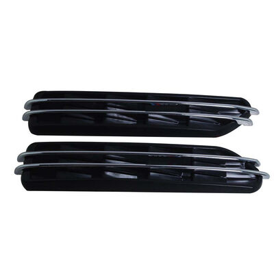 

1 Pair ABS Black Simulation Air Flow Side Fender Vent Mesh Self-Adhesive Sticker Grille for BMW M5 Car Decoration