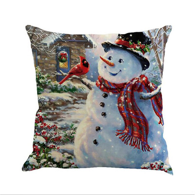 

Siaonvr Christmas Sofa Bed Home Decor Pillow Case Cushion Cover