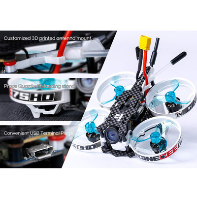 

Tailored iFlight CineBee 75HD Indoor FPV Racing Drone Mini Quadcopter 75mm Whoop WR-XSR