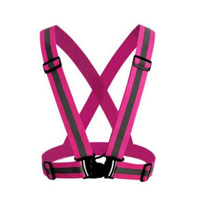 

Security Reflective Vest High Visibility Safety Belt Stripe Strap Night Running