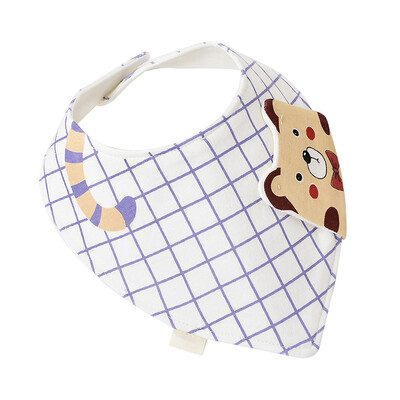 

Baby Bibs Cute Cartoon Pattern Toddler Baby Waterproof Saliva Towel Cotton Fit 0-3 Years Old Infant Burp Cloths Feeding