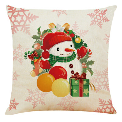

Christmas Pillow Case Covers Couch Cushion Cover Pillow Cover Modern Xmas Art Patterned Home Decoration Furniture Accessory