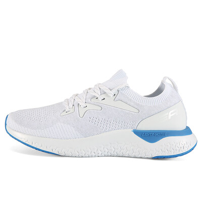 

PEAK mens shoes lightweight rebound running shoes comfortable wear non-slip sneakers DH910111 big white 44 yards