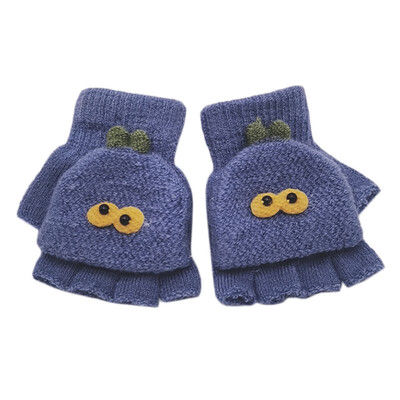 

New Cute Cartoon Baby Gloves Winter Knit Wool Newborn Mittens Thick Childrens Kids Keep Finger Warm Gloves