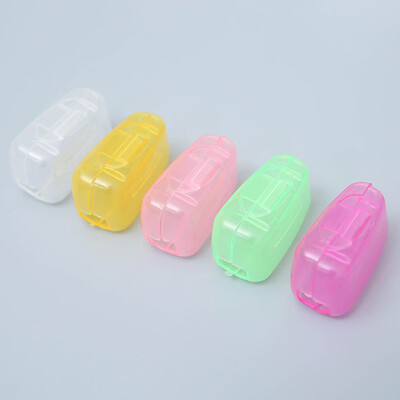 

Household OFD 5pcs Transparent Toothbrush Head Protector Dust Protection Travel Toothbrush Dustproof Protection