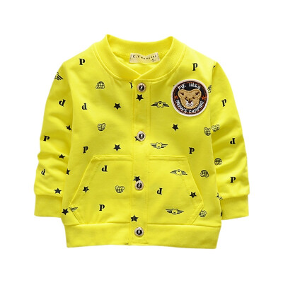 

Fashion Baby Boy Girl Outfits Cartoon Print Casual Sweatshirt Kids Coat Outfits Tops