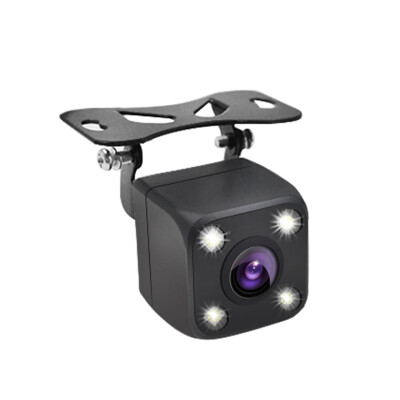 

Car Rear View Camera Universal 4 LED Night Vision Backup Parking Reverse Camera 170 Wide Angle HD Color Image