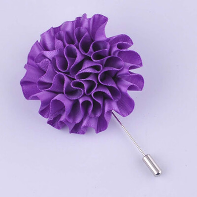 

Clips Flower Hairpin Charm Ornament Brooch Gauze Cloth Women Cute Beauty