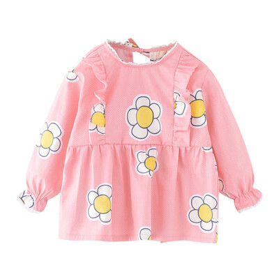 

Autumn Print Long Sleeve Girls Dress Fashion Kids Dresses For Girls Cotton Baby Clothes Print Birthday Princess Dress