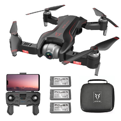 

S20 RC Drone With Camera 4K GPS APP Follow Mode Foldable Quadcopter Drone for Adult 3 Battery Storage Bag