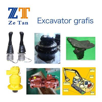 

Handle valve travel motor 8 tons foot valve swing motor main pump 112 model cup central rotary cylinder