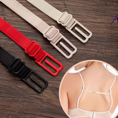 

Adjustable Bra Straps Holder Women Elastic Band Non-Slip With BuckleClip