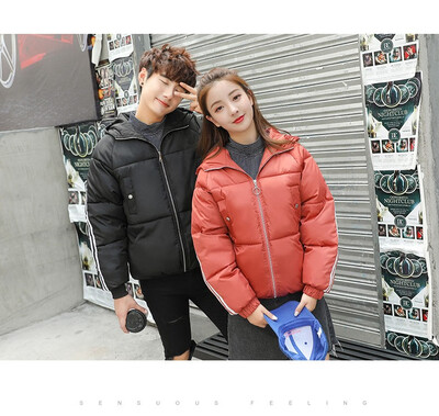 

Cotton-padded womens winter 2018 new womens dress Korean short size students bread down cotton-padded jacket trend